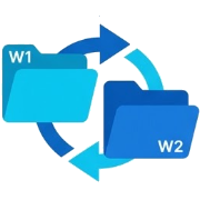 Switch between workspaces with a single click